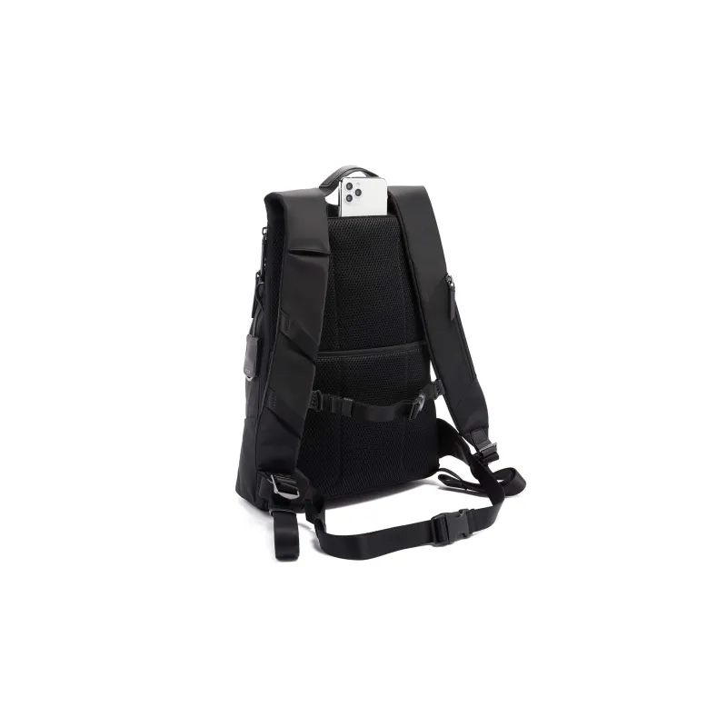TUMI Voyageur Nylon Backpack Large Size Women's Black-2