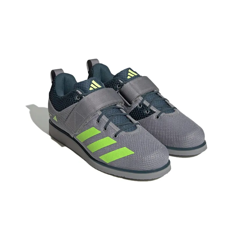 Powerlift 5 Adidas 'Grey Lucid Lemon'-2