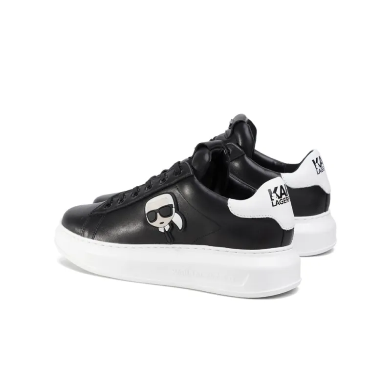 KARL LAGERFELD Ikonik NFT Kapri Leather Sneakers-3