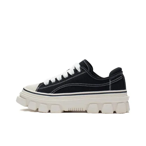 LINING Casual Shoes Unisex Low-Top Black/White