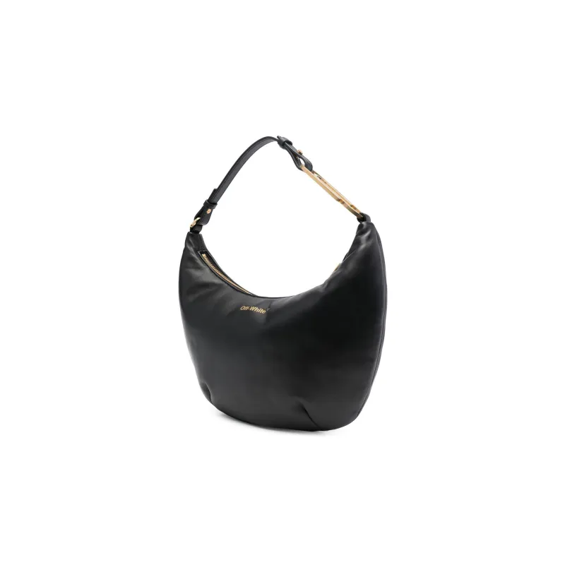 OFF WHITE Paperclip Hobo 28 Shoulder Bag-1