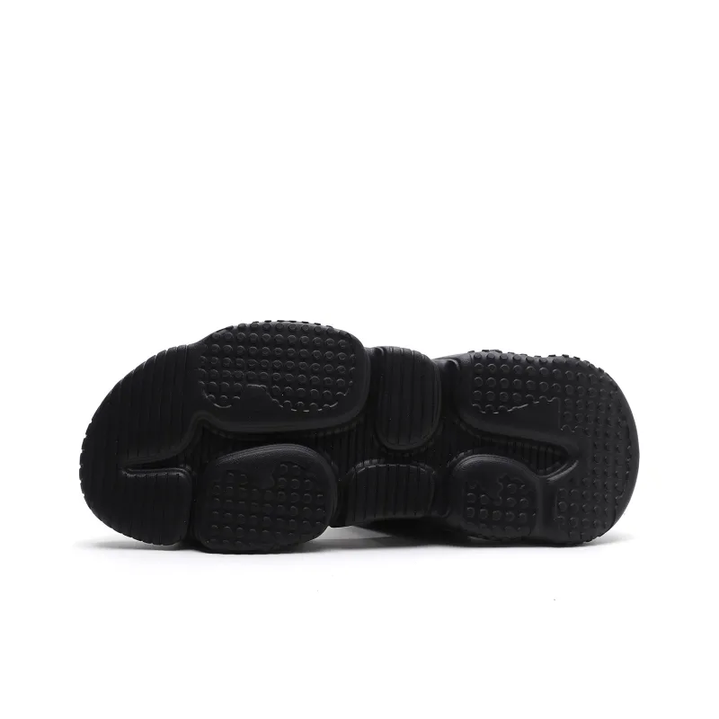 ELLE HOMME Stylish Sandals Men's Black-4