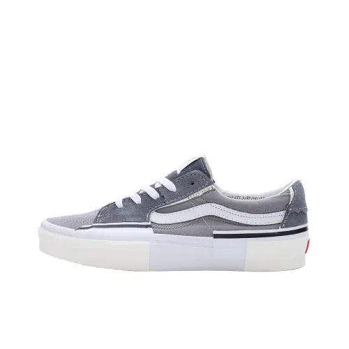 Vans SK8 Skateboard Shoes Unisex Low-Top Gray/White