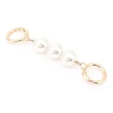 Gold-Tone Iridescent Pearl Bead Width 1.8* Extension 13cm