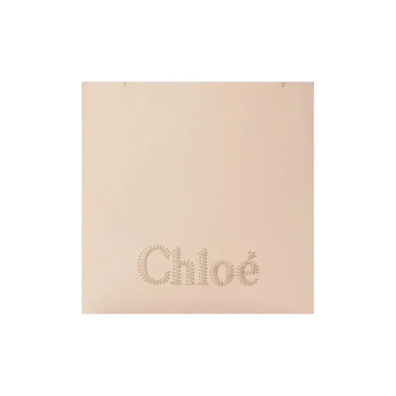 Chloe Shiny Calfskin Handbag, Shoulder Bag, Crossbody Bag Mini Women's Pink-4