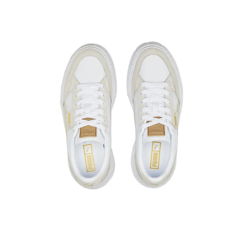 PUMA Mayze Stack Cord Sneakers 'White Pristine' Women's-2