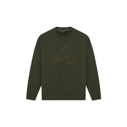 AQUASCUTUM Sweatshirts Men Duck Green