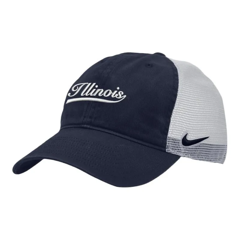 Nike Illinois Heritage86 Nike College Trucker Hat-0