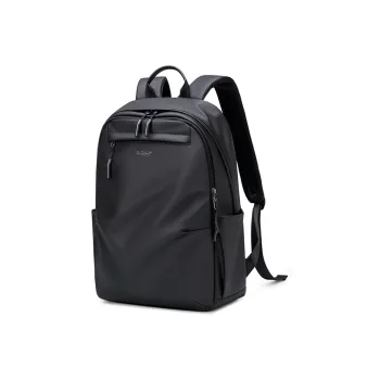 GOLF Textile, Synthetic Leather Backpack Large Size Men's Black