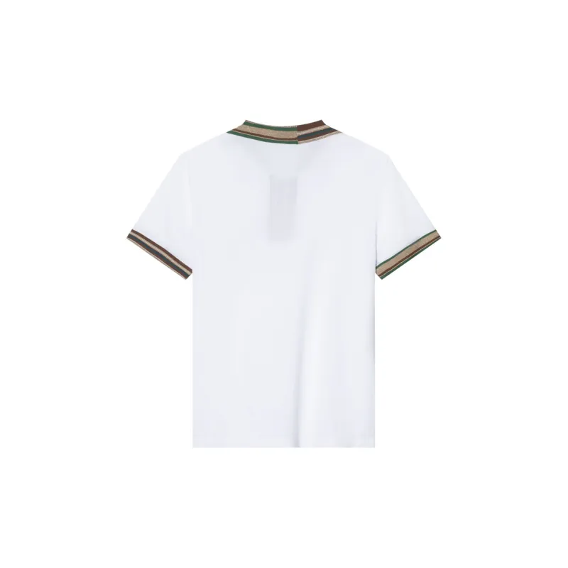 ANDREW MACKENZIE Polo Shirts Men White-1