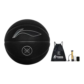 LiNing PU Basketball Black Size 7 Training Unisex