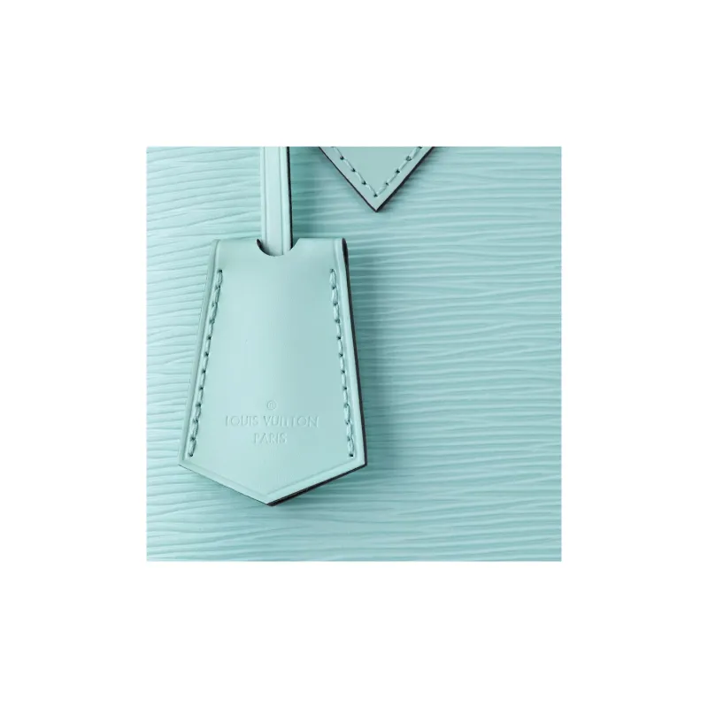 LOUIS VUITTON Alma Epi Leather Shoulder Bag Crossbody Bag Handbags Small Size Women's Light Blue-6