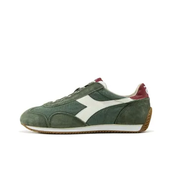 Diadora Equipe H Anti Slip Wear Resistant Low Top Running Shoes Unisex Green