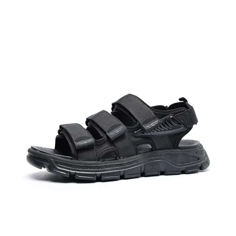 TRUMPPIPE Stylish Sandals Men's Black-1