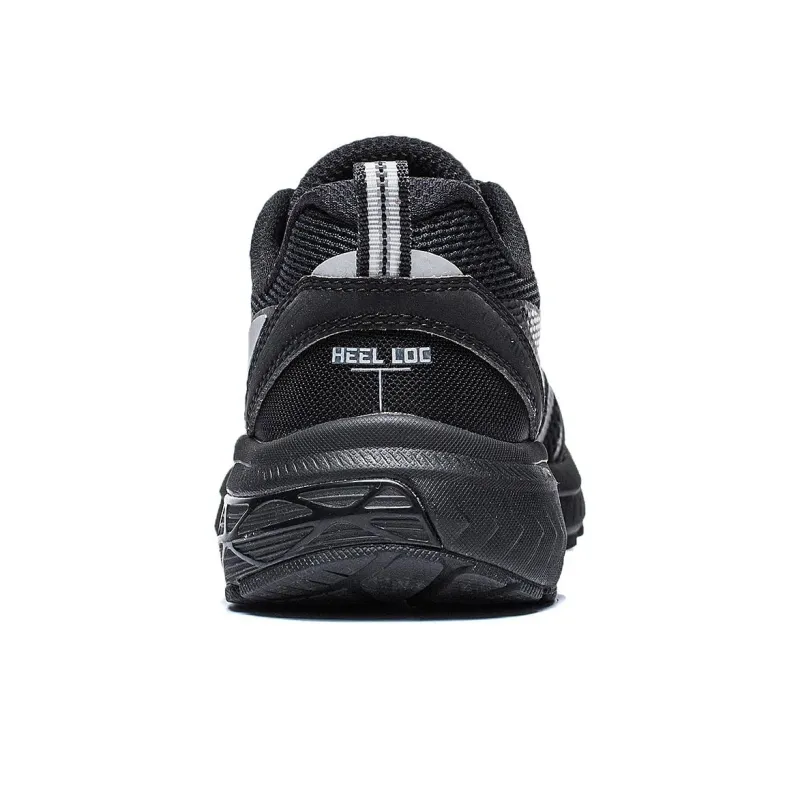 LiNing Cushioned Wear Resistant Breathable Low Top Running Shoes Women's Black-5