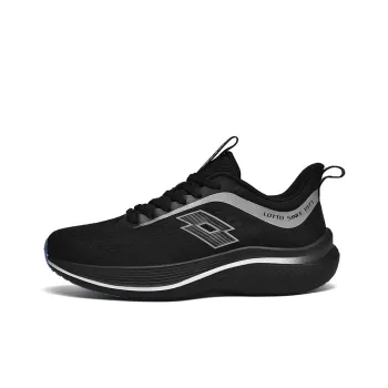 LOTTO Infinity Cushioned Slip Resistant Low Top Casual Running Shoes Men's Black