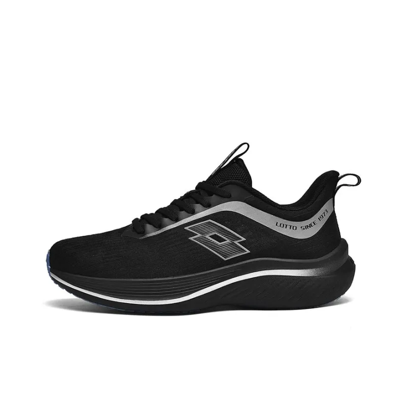LOTTO Infinity Cushioned Slip Resistant Low Top Casual Running Shoes Men's Black-0