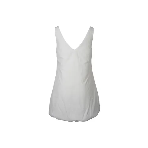 KHAITE Sleeveless Dresses Women's White