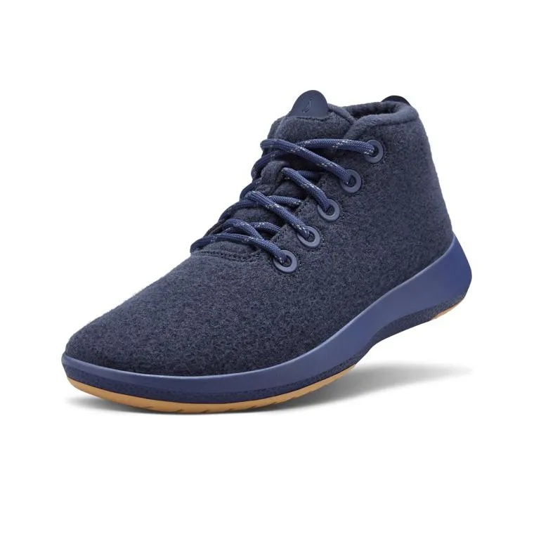 Allbirds Mizzle Up Wear-resistant And Waterproof Mid-Top Sports Casual Shoes Women's Dark Indigo-1