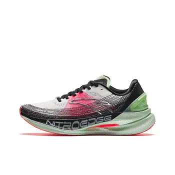 Anta Champion Series Abrasion Resistant Low Top Running Shoes Men's Black Pink Blue