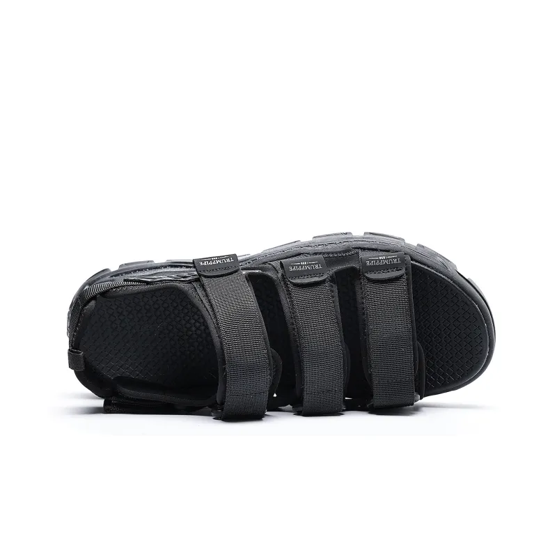 TRUMPPIPE Stylish Sandals Men's Black-2