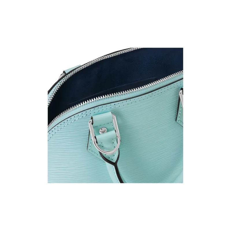 LOUIS VUITTON Alma Epi Leather Shoulder Bag Crossbody Bag Handbags Small Size Women's Light Blue-5