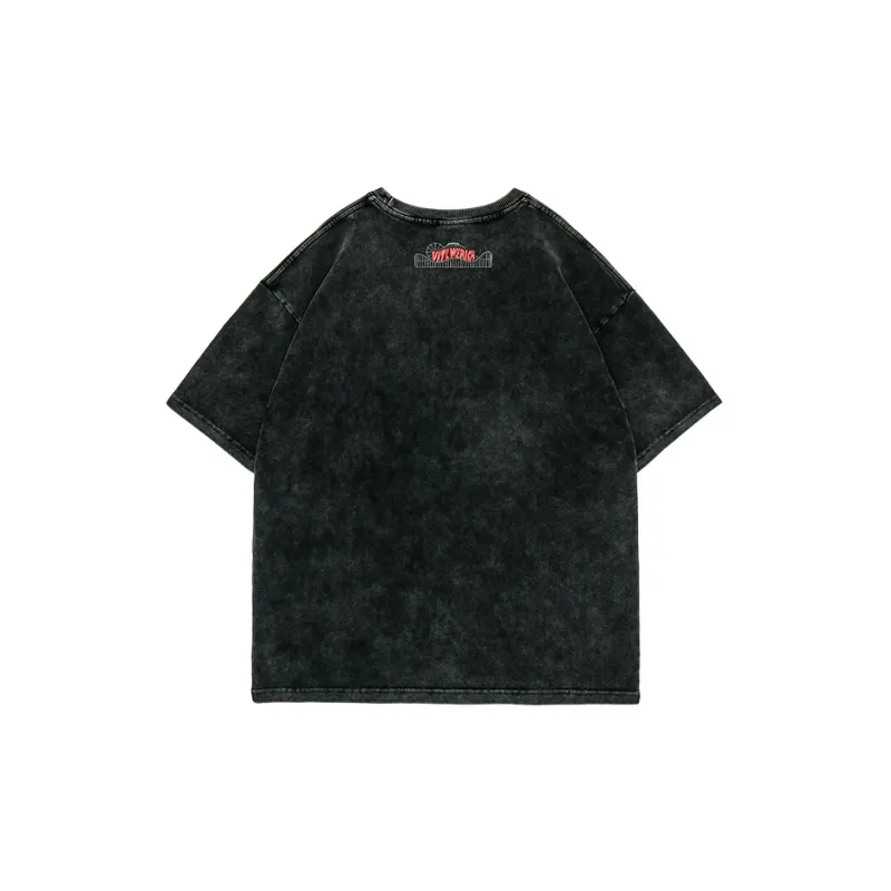 UNTILWERICH T Shirts Unisex Washed Gray-1