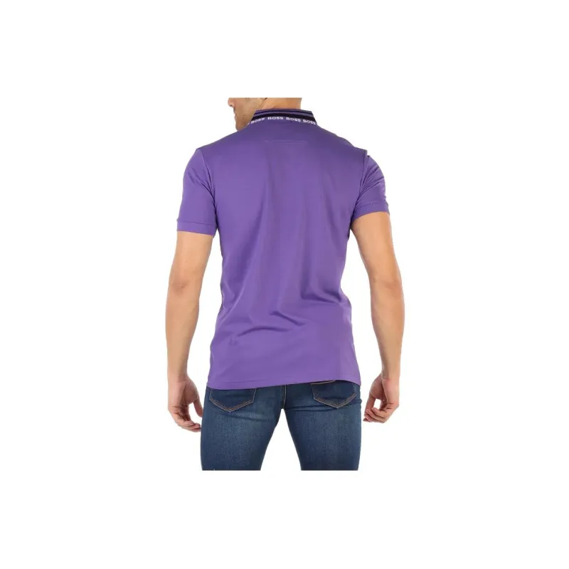 HUGO BOSS Polo Shirts Men Purple-1