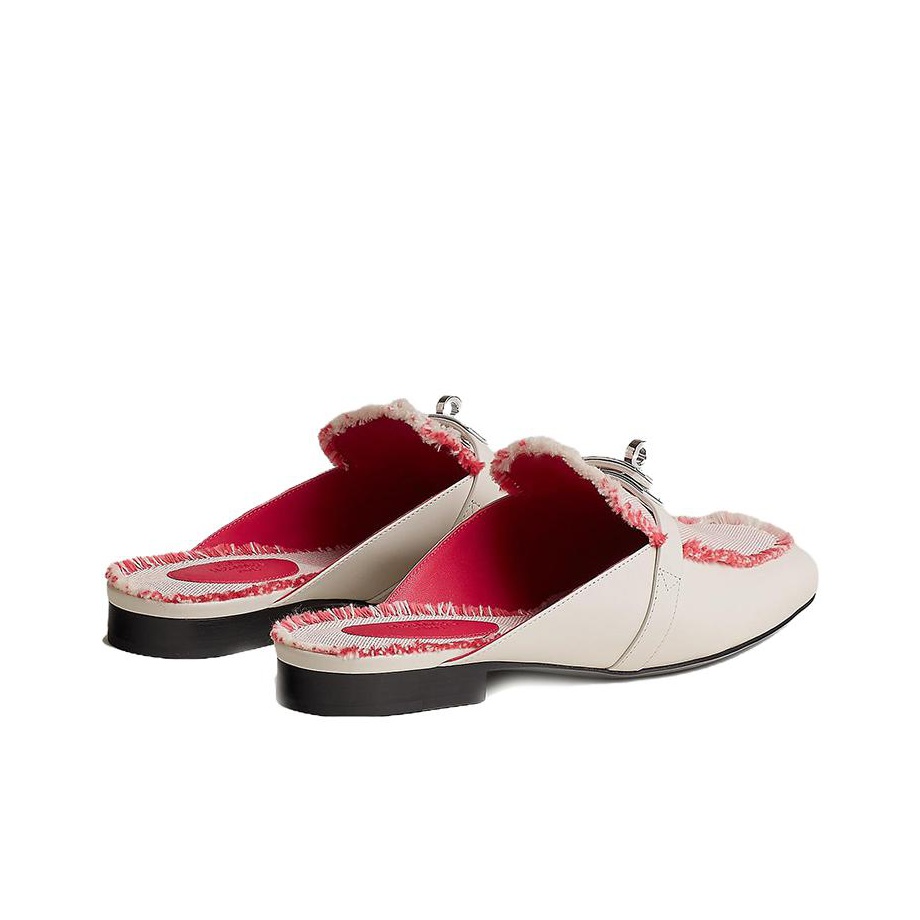 HERMES Oz Closed Toe Slippers Women's - POIZON
