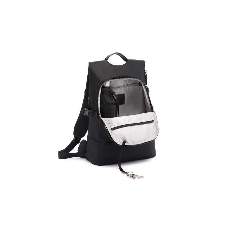 TUMI Voyageur Nylon Backpack Large Size Women's Black-5