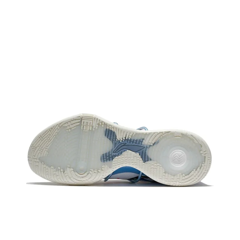 LINING Speed 8 Premium Basketball Shoes Men Low Top Standard White-4