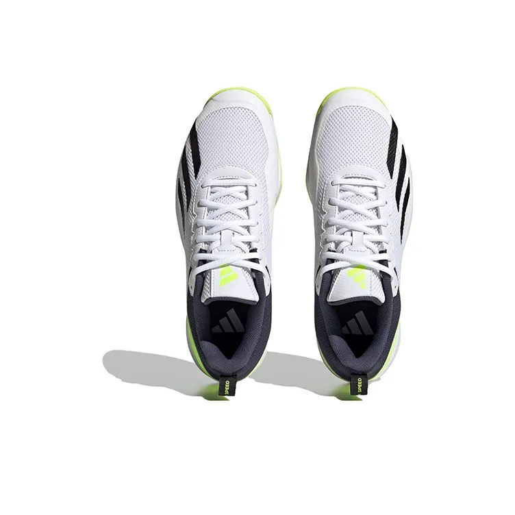 Adidas Courtflash Speed Tennis Shoes 'White Lucid Lemon'-4