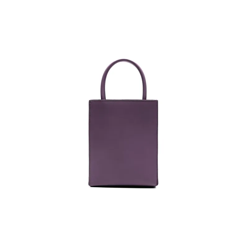 LOEWE Calfskin Tote Bag, Shopping Bag, Shoulder Bag, Crossbody Bag, Handbag Women's Purple-3