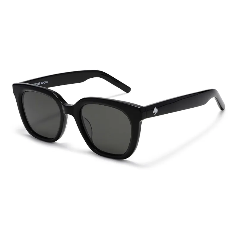 RIGHT SHOOP Plate Frame Square Sunglasses Unisex-0
