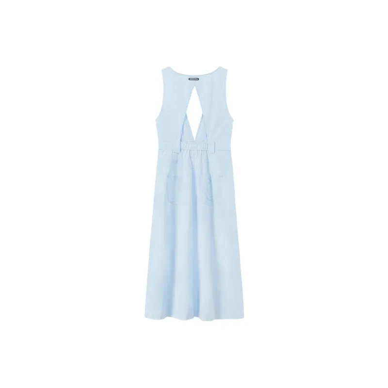 CHUU Sleeveless Dresses Women's Blue-1