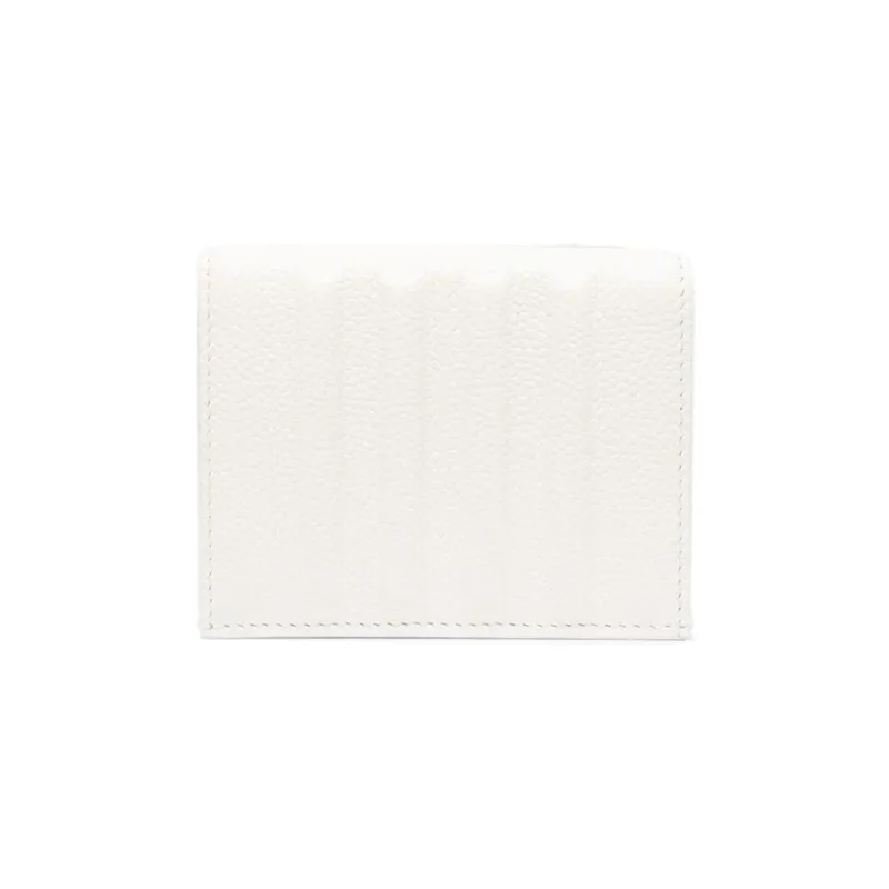 THOM BROWNE· Calfskin Card Holder Regular Men's White-0