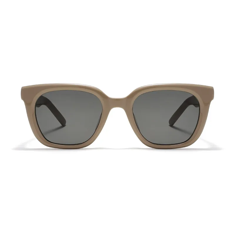 RIGHT SHOOP Plate Frame Square Sunglasses Unisex-5