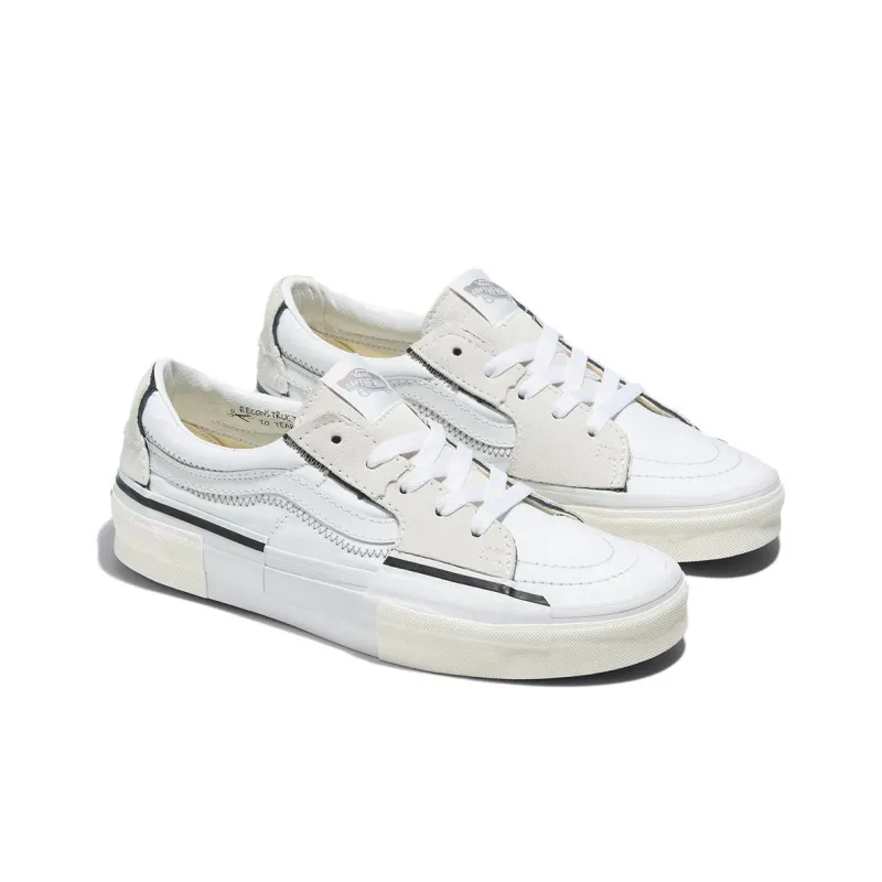 Vans SK8 Low Reconstruct 'White Black'-1