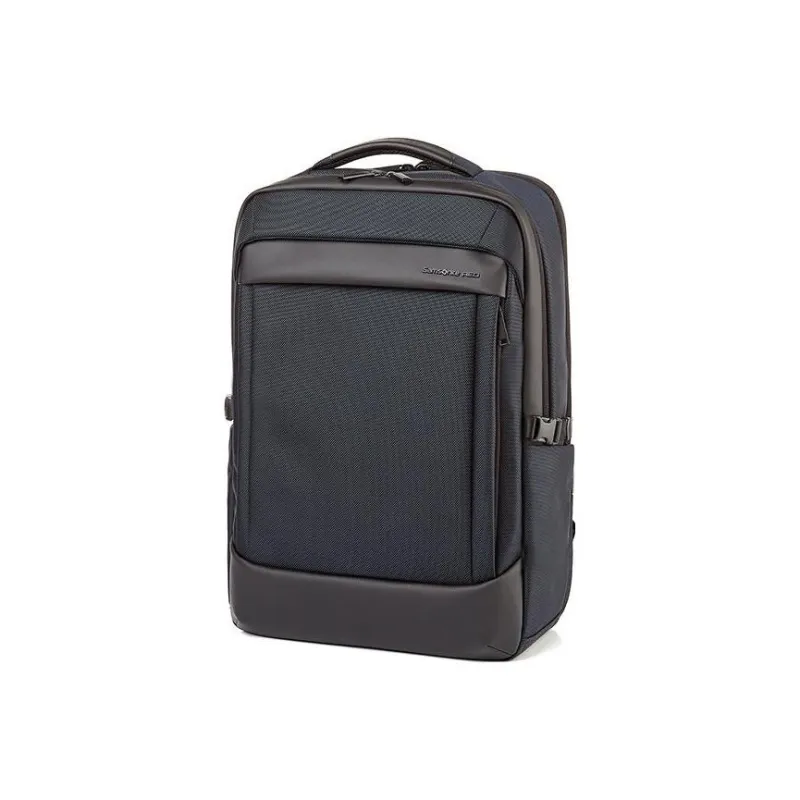 SAMSONITE PU Bonded Polyurethane Fabric Laptop Backpack Regular Men's Dark Blue-2