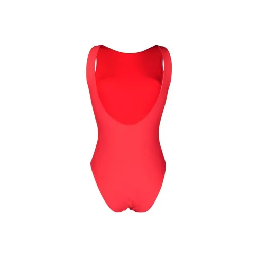 GANNI Recycled Scoop-back Swimsuit