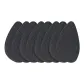 [4 Pack]Black Pointed Toe Forefoot Cushions