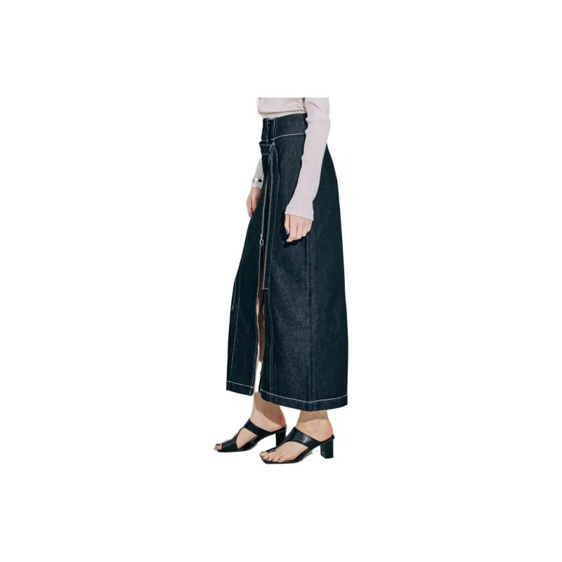PUBLIC TOKYO Casual Long Skirts Women's Black-2
