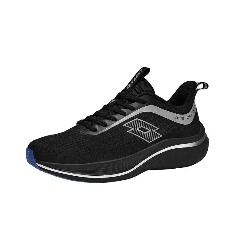 LOTTO Infinity Cushioned Slip Resistant Low Top Casual Running Shoes Men's Black-1