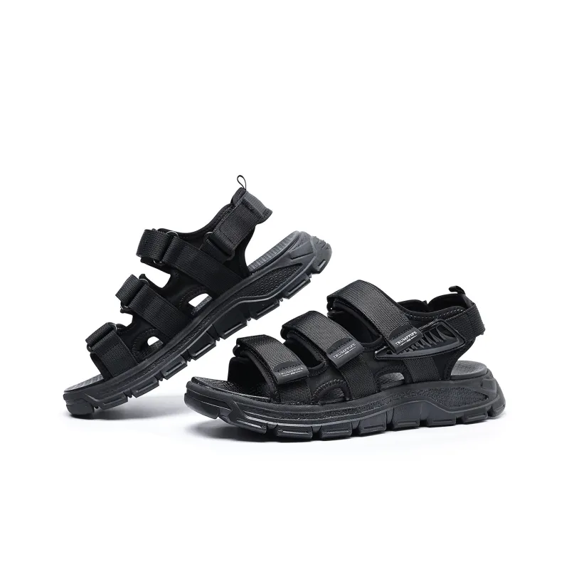 TRUMPPIPE Stylish Sandals Men's Black-3