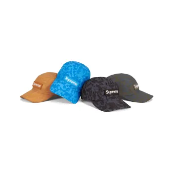Supreme Overdyed Camo Nylon Camp Cap