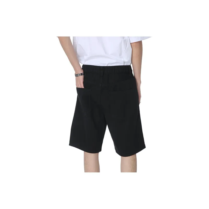 Voguo Relay Straight Fit Casual CLEAN FIT Shorts 5 Button Pants Unisex-4