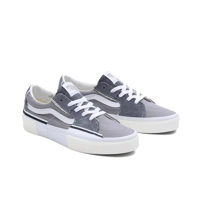 Vans SK8 Low Reconstruct 'Grey White'-1