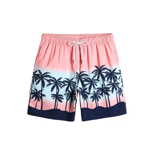 GAILANG Beach Shorts Men Light Purple