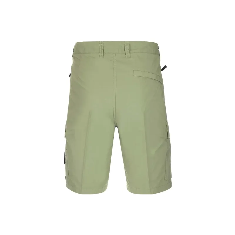 STONE ISLAND Side Logo patch Bermuda Shorts-1