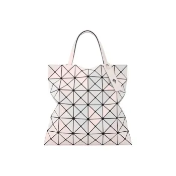 ISSEY MIYAKE Lucent Polarization Fabric Tote Bag Shopping Bag Handbag Women's Mother Of Pearl Pink